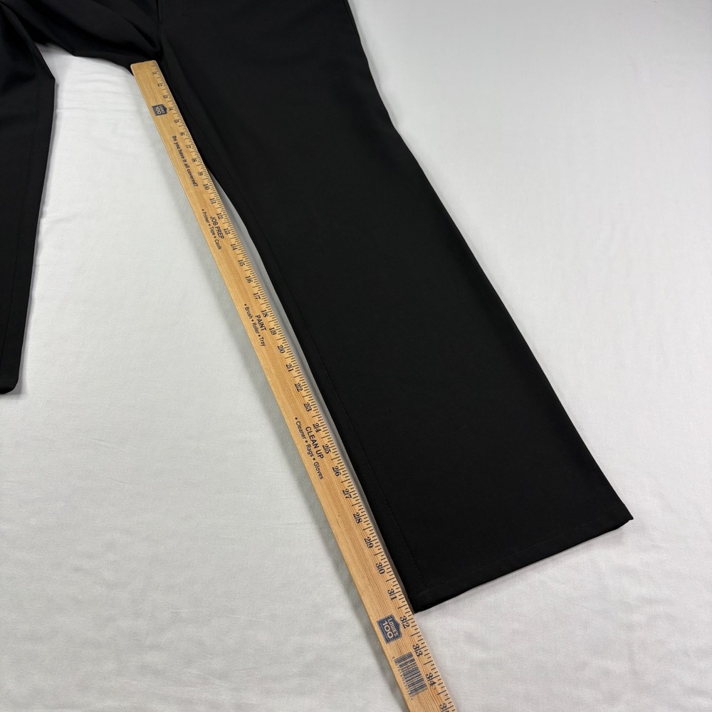 Alberto Pants Mens Size 50 (34x32) Black Ceramica Chino Stretch Golf Casual - Picture 8 of 11